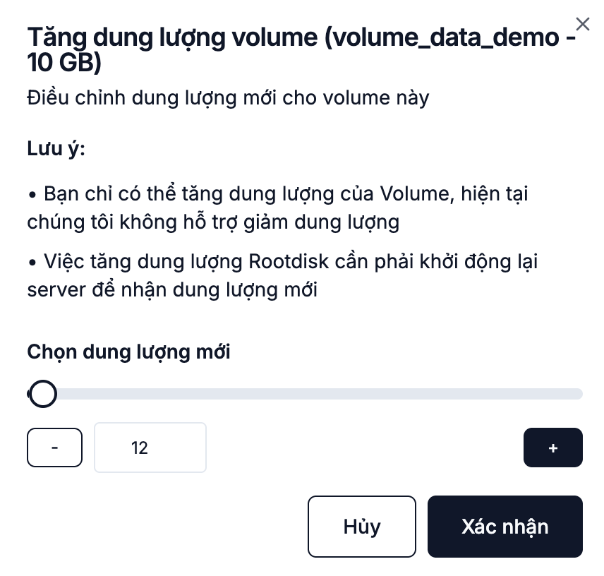 Increase size dialog